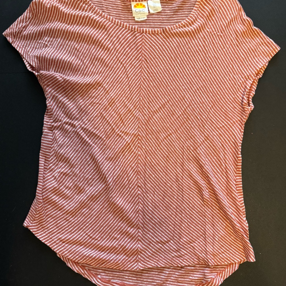 C&C California Coral Relaxed Short Sleeve T-Shirt